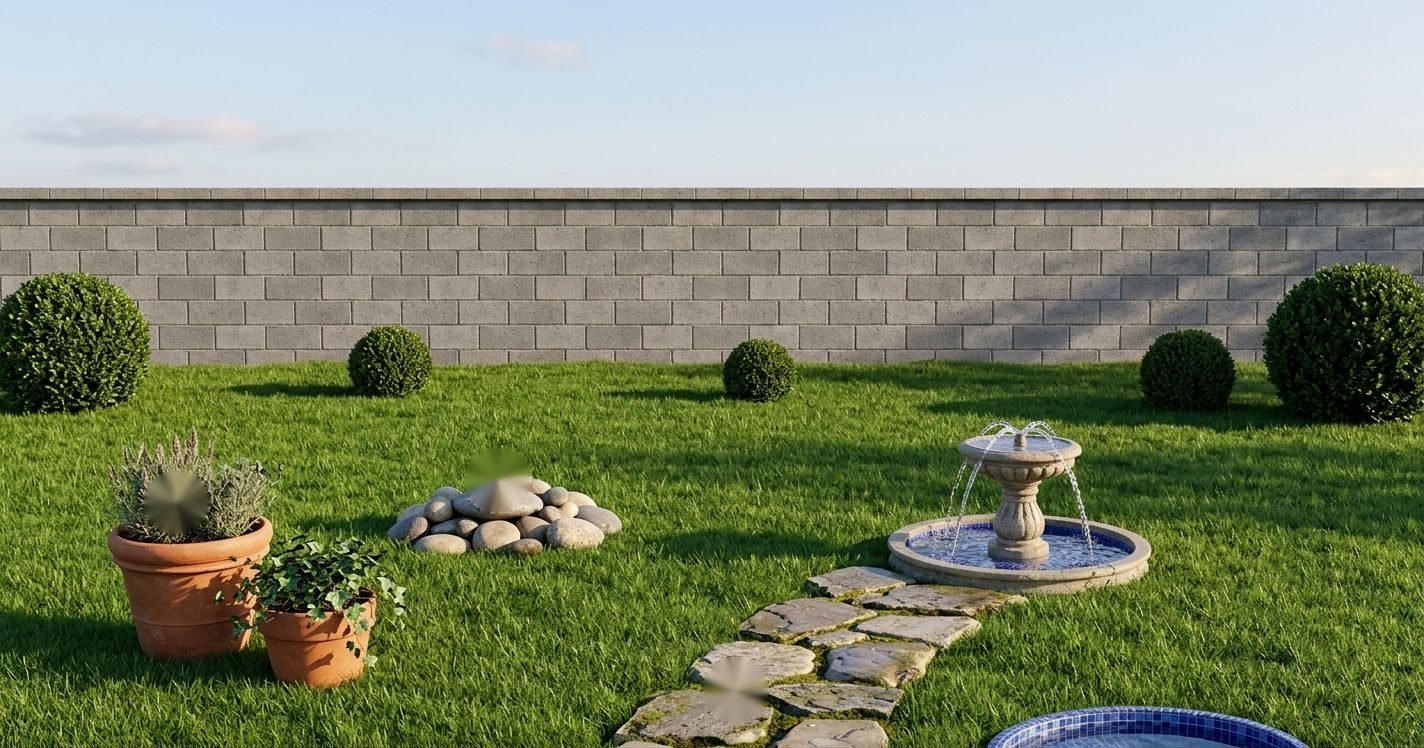 Escena de jardín